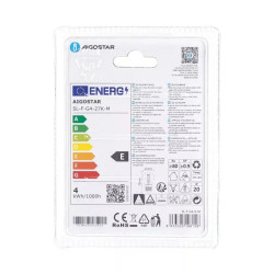Żarówka LED filamentowa G45 E27 4W 2700K przezroczysta 470lm