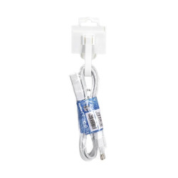Przewód zasilający 1,5 m biały do lamp T5 i ciągłych, max 120W