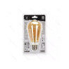 Żarówka LED filamentowa ST64 E27 4W 2200K bursztynowa szklana