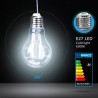 Żarówka LED filamentowa E27 8W 6500K 1000lm szklana przezroczysta