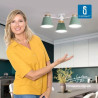 Żarówka LED A60 E27 12W 6500K zimna barwa światła biała