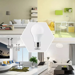 Żarówka LED A60 E27 10W 6500K zimna barwa światła biała