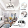 Żarówka LED A60 E27 10W 6500K zimna barwa światła biała