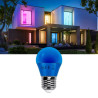 Żarówka LED E27 G45 4W niebieska dekoracyjna do wnętrz