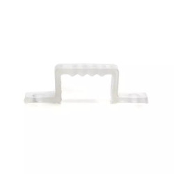 Klamra montażowa do paska LED 15mm przezroczysta PVC do wnętrz