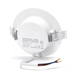 Panel LED okrągły podtynkowy 4W 6500K 440lm biały do wnętrz