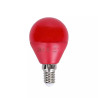Żarówka LED E14 4W czerwona światło 180 stopni, 1 sztuka
