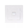 Podtynkowe gniazdo telefoniczne pojedyncze białe typ niemiecki 82x82x8 mm