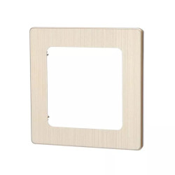 Panel aluminiowy złoty 82x82x8 mm do montażu podtynkowego 1WAY