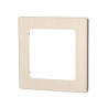 Panel aluminiowy złoty 82x82x8 mm do montażu podtynkowego 1WAY