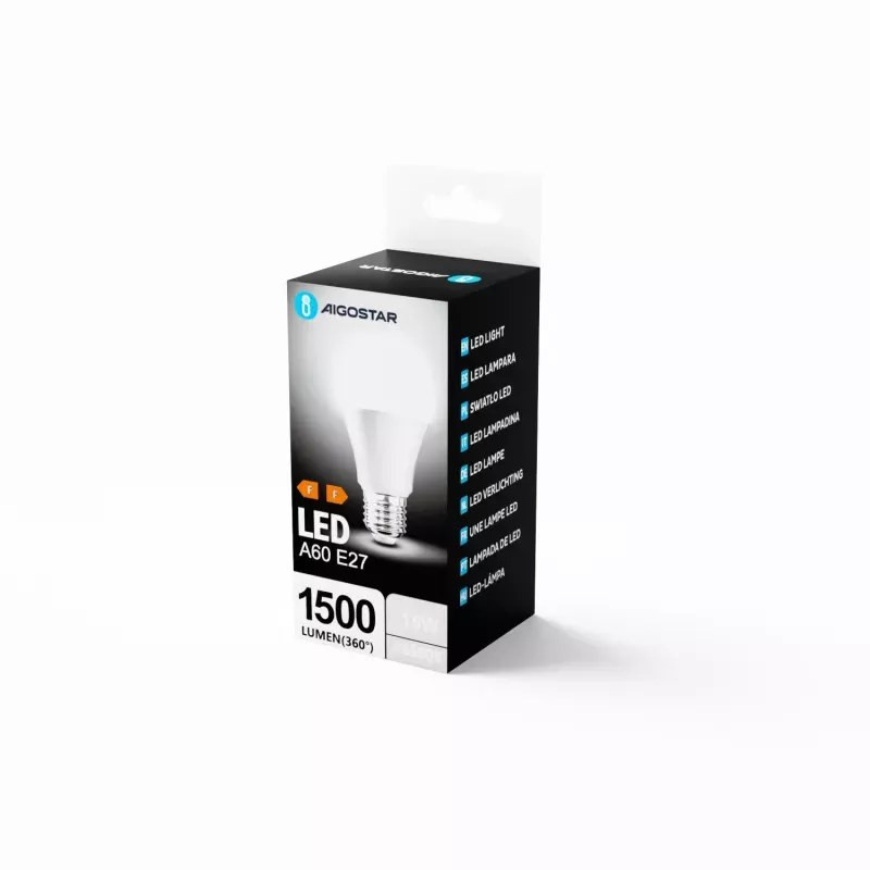 Żarówka LED A60 E27 15W 6500K 1500lm zimne światło do wnętrz