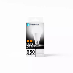 Żarówka LED E27 10W 6500K 950lm A60 zimna barwa światła