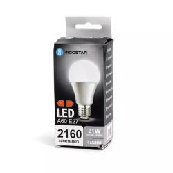 Żarówka LED A60 E27 21W zimna 6500K 2160lm do wnętrz biurowych i domowych
