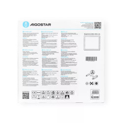 Panel LED 40W 4000K 595x595mm 4500lm do montażu sufitowego