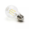 Żarówka LED E27 A60 6W 6500K 780lm przezroczysta szkło zimna barwa