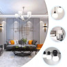 Żarówka LED E27 10W 6500K zimna barwa 935lm biały plastik