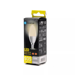 Żarówka LED świeczka C37 E14 10W 4000K 935lm światło neutralne