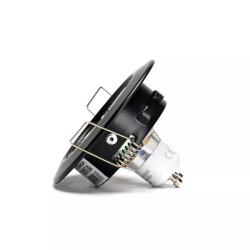 Reflektor LED GU10 4,5 W 4000 K czarny 3 sztuki z regulacją