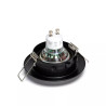 Reflektor LED GU10 4,5 W 4000 K czarny 3 sztuki z regulacją