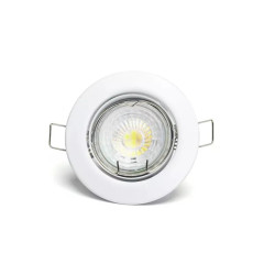 Reflektory LED 4,5 W GU10 6500 K zimne światło 3 sztuki białe