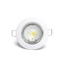 Reflektory LED 4,5 W GU10 6500 K zimne światło 3 sztuki białe