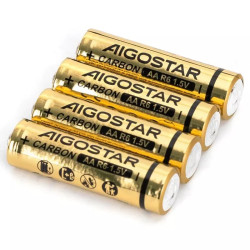 Bateria cynkowo-węglowa AA R6 1,5V zestaw 4 sztuk