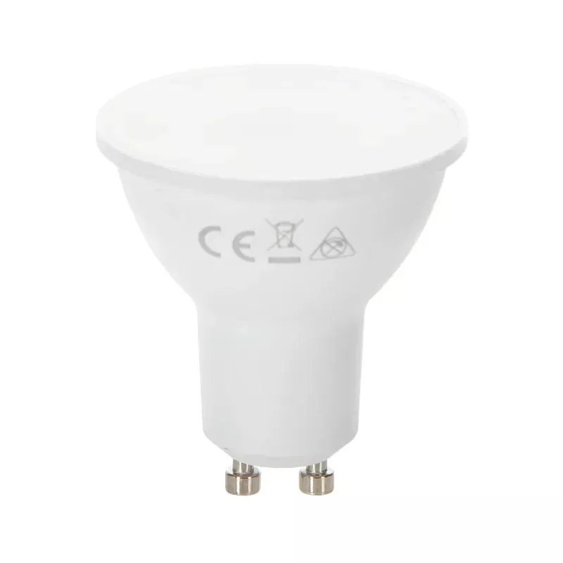 Żarówki LED GU10 8W 6500K barwa zimna 2 sztuki w blisterze