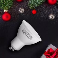 Żarówki LED GU10 8W 6500K barwa zimna 2 sztuki w blisterze