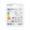 Żarówki LED GU10 8W 6500K barwa zimna 2 sztuki w blisterze