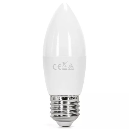 Żarówka LED C37 E27 8W ciepła barwa 3000K 1 sztuka