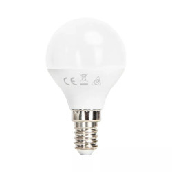 Żarówki LED G45 E14 7W zimna biel 6500K 2 sztuki