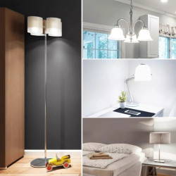 Żarówki LED G45 E14 7W zimna biel 6500K 2 sztuki
