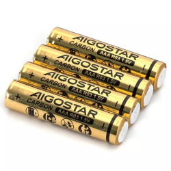 Bateria cynkowo-węglowa R03 AAA 1.5V zestaw 4 sztuk