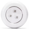 Lampka nocna LED RGB 0,54W z pilotem i zasilaniem bateryjnym