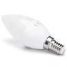 Żarówki LED C37 E14 8W 4000K neutralne światło 2 sztuki