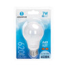 Żarówka LED E27 7W 6500K zimna biała 620lm A60 z tworzywa