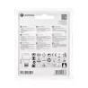 Żarówka LED G45 fioletowa 4W E27 180° do wnętrz
