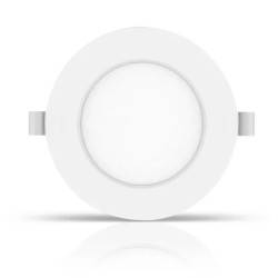 Panel LED podtynkowy okrągły 4W 4000K 440lm biały do wnętrz