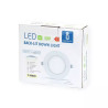Panel LED podtynkowy okrągły 4W 4000K 440lm biały do wnętrz