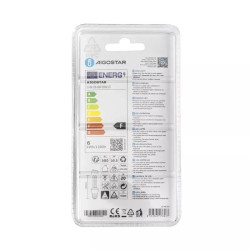 Żarówka LED 6W E27 6500K 510lm szklana 2U zimne światło
