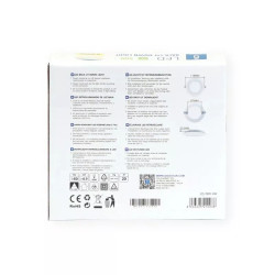 Panel podtynkowy LED 6W 3000K biały 660 lm Aigostar okrągły