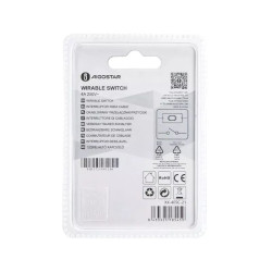 Przełącznik kołyskowy kablowy 4A 250V czarny PVC