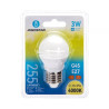 Żarówka LED E27 3W 4000K 255lm G45 biały plastik do wnętrz