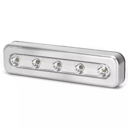 Listwa 17,8 cm 5 LED 35 lm ciepłe światło 3000K na baterie AAA