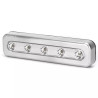 Listwa 17,8 cm 5 LED 35 lm ciepłe światło 3000K na baterie AAA