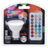 Żarówka LED GU10 6W RGB+Ciepłe światło 3000K 1 sztuka