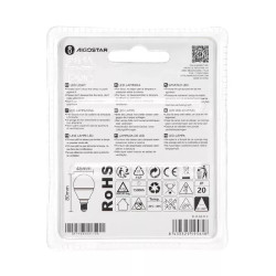 Żarówka LED G45 4W pomarańczowa E14 do wnętrz