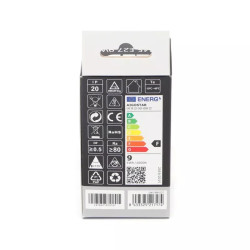 Żarówka LED G45 E27 9W zimna biała 6500K 840 lm plastikowa