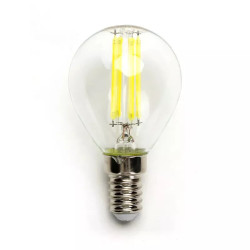 Żarówka LED filamentowa G45 E14 4W zimne światło 470lm