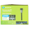 Solarny lampion zewnętrzny LED 0,006W 6500K czarny 29,5 cm